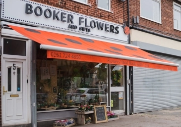 Booker Flowers Shop Front Liverpool City Centre Florist 